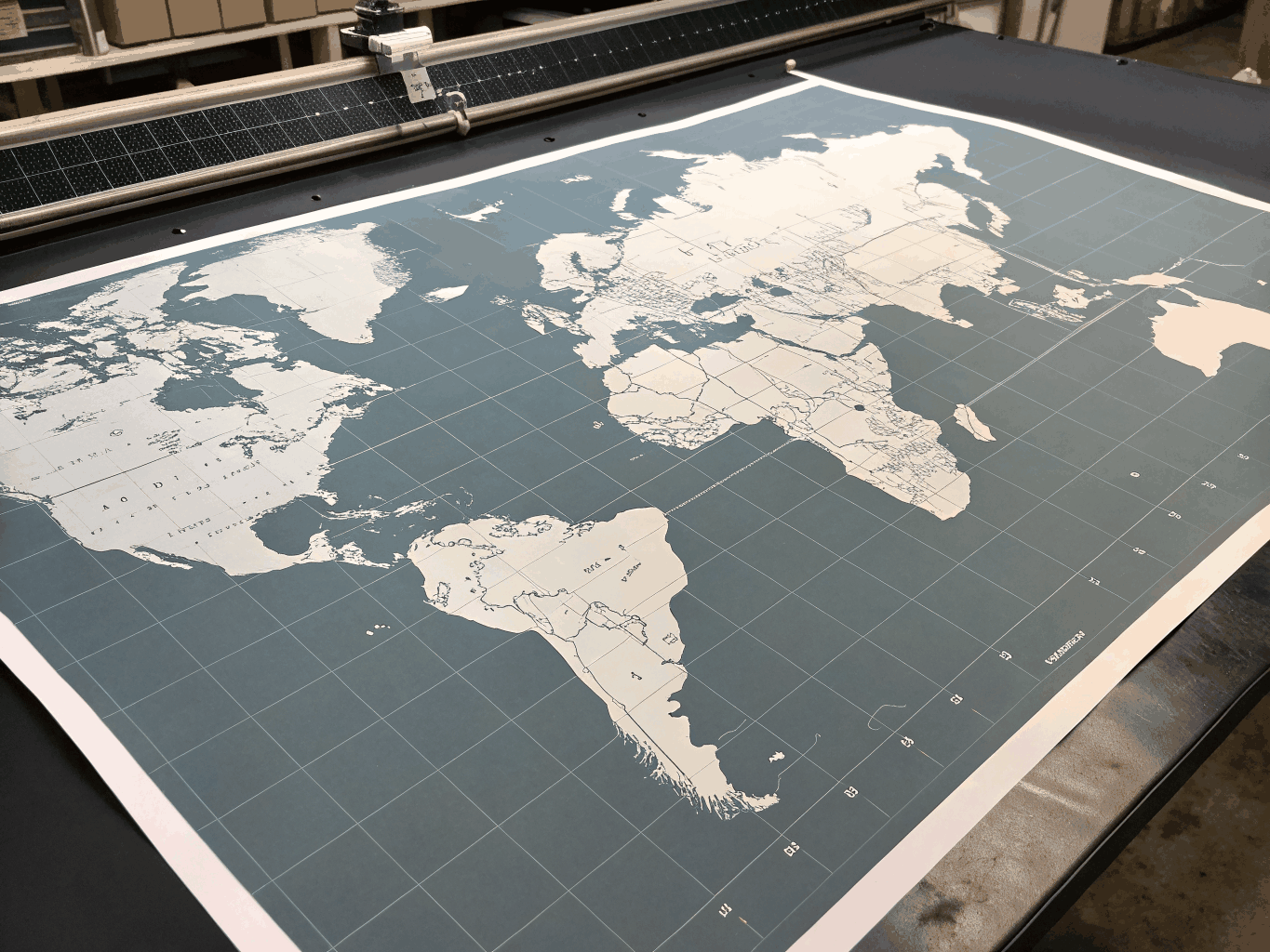 Global distribution network map for SYVEA Industrial